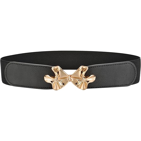 Hopton Damen Gürtel Set - 3 Stück Geflochtene Stretchgürtel