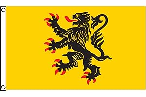 Stormflag Drapeau Nord-Pas-de-Calais 90x150cm Drapeau Flandre 3x5ft polyester 90g avec œillets et Double couture