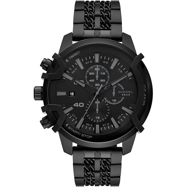 Diesel Men's 45mm Vert Quartz Stainless Steel Three-Hand Watch