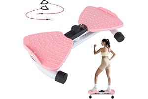 HOYIYOBI Twist Waist Disc Board,Macchina per Torcere la Vita Digital Display,Disco Rotante Fitness Twist Vita Disc per Gli Esercizi di Torsione di Vita e Fianchi,Waist Twist Board per Modellare il Corpo