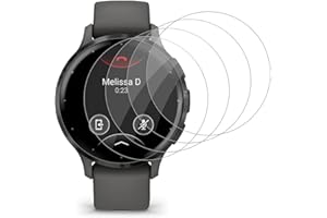 GiiKa für Panzerglas für Garmin Venu 3S [4 PCS], Flexible TPU Klar Folie für Venu 3s Schutzfolie, Selbstheilung, Volle Abdeckung, Weich Displayschutz für Garmin Venu3s, Anti-Öl, Anti-Kratz