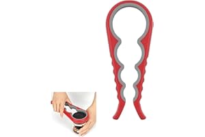 ZFLYXIAOHUA Apribarattoli, Multifunzione Apribottiglie, Apriscatole Manuale in Plastica, Apriscatole Per Lattine e Bottiglie,Svita Tappi Domestico Professionale,per Cucina, Ristorante,Bar, Anziani