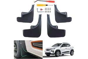GAFAT Dacia Spring Electric/Facelift 2022 2023 2024 Schmutzfänger, Dacia Spring Bj. 2022-2024 Kotflügel Vorne und Hinten, Mud Flaps Spritzschutz Auto ABS Kunststoff, Dacia Spring Zubehör (4 Stück)