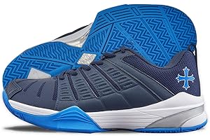 Teuton, AC1 All Court Shoes Chaussures d'intérieur pour squash, tennis, handball, paddle, volleyball, pickleball