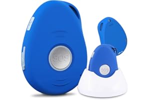 MOBIHO ESSENTIEL Le Basic Sympa 2 Bleu – Un Vrai téléphone Portable GSM avec Appels Entrant et Sortant en Main Libre – Son Fort – SOS – Localisation GPS – Telephone DEBLOQUE