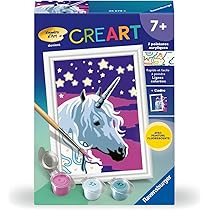 Surple - Pintura Por Números Para Adultos Y Niños Principiantes Con Marco Y Caballete, Kit De Pintura