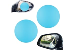 ALWIDA Pellicola per specchietto retrovisore auto - Pellicola antiriflesso per specchietto laterale auto | Protezione antipioggia per specchietto laterale auto 2 pezzi, pellicola protettiva impermeabile anti