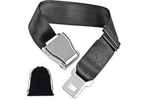 BAPAO Universal Airplane Seat Belt Extender Airline Flying Safety Belt Extension Buckle