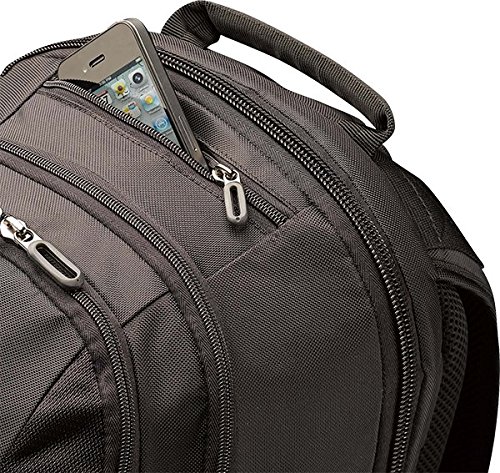 Case Logic RBP217 Notebook Backpack 43 9 cm  17 3 Zoll  mit iPad Tablet-Fach Schwarz