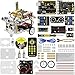 Produktbild KEYETUDIO Roboter Smart Auto für Arduino Selbstbau Lernkit mit UNO R3 Tutorial APP WLAN Bluetooth IR Module und Linienverfolgung Ultraschallsensoren