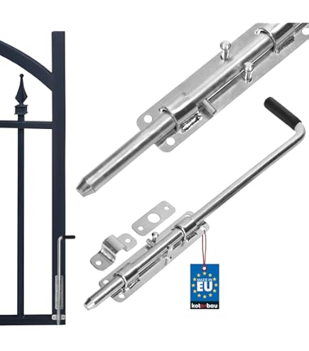 Serratura Per Garage KOTARBAU | Zincata | 340 Mm | Con Lucchetto | Antieffrazione - Foto 12