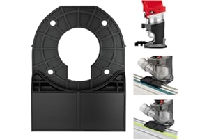 THAGBRCO Router Adapter for Milwaukee M18 18V Compatible with Makita/Festool Guide Rail.