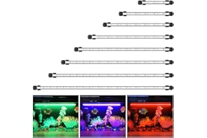 ‎GREENSUN GreenSun Aquarium LED Light 48 cm for Fish Tank with Remote Control RGB Colour Changing Lighting