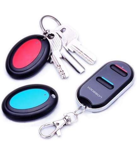 AMOROM Bluetooth Tracker 2er Pack - Schlüsselfinder Für IOS/Android 2025 Version