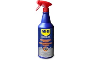 WD-40 Specialist Desengrasante Profesional a Base de Agua – No Inflamable, Acción Rápida, Compatible con Múltiples Superficies, Certificación NSF A8 – Pulverizador 1L