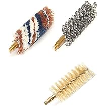 Spazzola In Bronzo Per Pulizia Canna Fucile Calibro 12 - Globe Fishing, Con Setole A Riccio - Foto 7