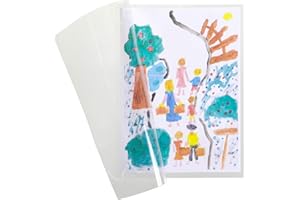 DJOIS Fogli di plastificazione a freddo A4 trasparenti per laminazione senza macchina - Confezione da 10-110951