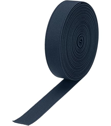 Sourcing Map Élastiques Bandes Pour Couture 0,8" 20 Yards Gris Tricot