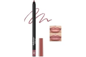 Qwesure Xixi Crayon contour des lèvres mat durable - Imperméable - Non adhésif - Réduit les ridules - Non collant