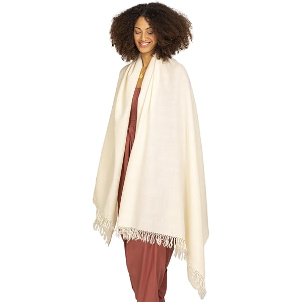 Sciarpa Triangolare Cashmere Dreams Per Bambini - Lana Morbida Con Cashmere, Grigio Chiaro/Rosa - Foto 5