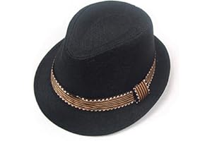 Bodhi2000 Kids Boy Girl Fedora Trilby Hat Photography Cool Jazz Cap