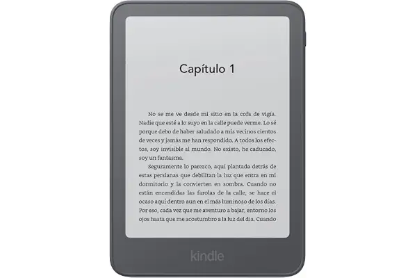 Amazon Kindle (última generación): ahora más fino, ligero y rápido, con pantalla de 6" | 16 GB | Con publicidad | Grafito