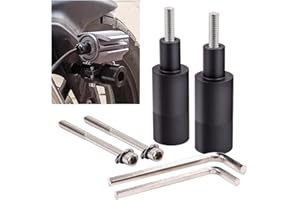 Biqing 2PCS Support de Phare Moto,Universel M6/M8 Support de Montage LED En Alliage Support de Fixation pour Moto Feux Additionnels/Moto Anti Brouillard (Diamètre Applicable 1"-2.4")
