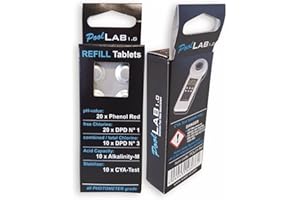 Präzise Tests garantiert: EW24 Mix-Refill Pack (70 Tabletten) für PoolLab 1.0 & 2.0. Authentische Reagenzien für beste Ergebnisse