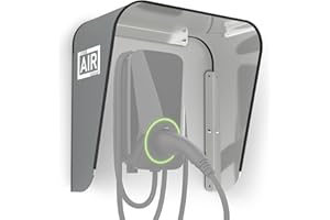 Box Air Klima Wallbox Wetterschutz - Schutzdach für e-Auto - Regenschutz UV-Schutz - Robuste Wallbox Abdeckung - Aluminium-Verbundmaterial, Wetterfest Zubehör Ladesäule