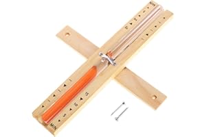 Sugeru Sauna Sanduhr - Sanduhr 15 Minuten, Sauna Zubehör aus Naturholz, 360° Drehbare Saunauhr, Saunazubehör mit Hitzebeständig Sicherheitsglas, Sanduhr Sauna mit Befestigungsmaterial (Orange)
