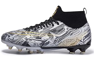 IFIKK Scarpe da Calcio da Bambini Unisex Scarpe Sportive Tacchetti Scarpe da Calcetto Uomo Professionale all'aperto Scarpe da Calcio Scarpe da Allenamento per Calzature