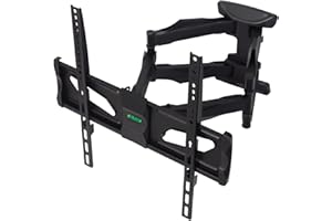 ‎MACLEAN Maclean MC-781 Profesjonalny Uchwyt Ścienny na TV 26-70" Uniwersalny Uchwyt na Telewizor Zawieszany na Ścianie o Obciążeniu do 45 kg, Max. VESA 400x400, Regulowany Uchwyt na TV Plazmowy