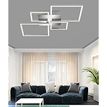 Plafoniera LED Soffitto Dimmerabile - Luce Calda/Fredda, Telecomando E App 80cm - Foto 9