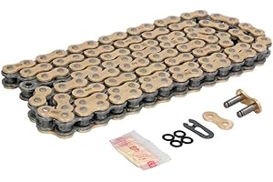 D.I.D X-Ringkette DID520VX3(G&B)/112C, Gold & Schwarz