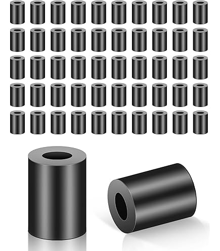 M16 Black Plastic Spacers Standoff Washer Nylon 3mm - 30mm. Bulk/Large Quantity