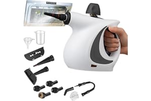 SNRTEVU Nettoyeur à vapeur aquanevo, Steamevo nettoyeur vaporisateur a main, 2,6 à 3,2 bars, Un nettoyage polyvalent multi-surfaces, Pour la maison, la voiture, sols, carrelages, canapés (BLACK)