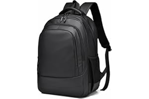 HJKIOPC Sac étanche, grand sac à dos avec plusieurs compartiments, ordinateur, école, travail, voyage, Noir, taille unique