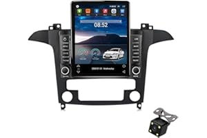 EOUYT Android 11 Autoradio mit Navi für Ford S Max S-MAX 2007-2015 9.7 Zoll Touch 2 Din Android Auto Bluetooth Radio mit Display Rückfahrkamera USB WiFi Mirror Link Canbus ( Color : TS200 4G+WIFI 8-Core 2G