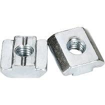 25 Stück Nutensteine M6 Nut 8 für Alu-Profil 30x30mm 