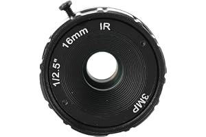 Kameraobjektiv 16 Mm Fast Brännvidd Objektiv CS-fäste 3 MP High Definition CCTV-kameraobjektiv Säkerhetskameror Objektiv