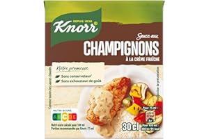 Knorr Sauce aux Champignons à la Crème Fraîche 4 Parties 30 cl - Lot de 4
