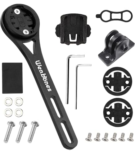 Cestbon - Supporto per manubrio da bicicletta con adattatore per Garmin Edge Wahoo Elemnt Bryton Rider Stages Dash Hammerhead Compatibile con Cervelo Trek Bontrager Blendr BMC ICS Cannondale C1 Cestbon - Supporto per manubrio da bicicletta con adattatore per Garmin Edge Wahoo Elemnt Bryton Rider Stages Dash Hammerhead Compatibile con Cervelo Trek Bontrager Blendr BMC ICS Cannondale C1
