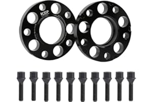 KSP PERFORMANCE KSP 5X120mm Wheel Spacers, 2PCS 15mm Hubcentric Forged Spacer for E36 E46 E90 E92 E60 318i 323i 325i 328i 330i 335i 525i 545i Thread Pitch M12x1.5 Hub Bore 72.56mm