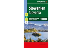 Slovenia 1:150 000: Mit Infoguide, Top Tips: AK 7201: Road and Leisure Map (F&B Wegenkaarten)