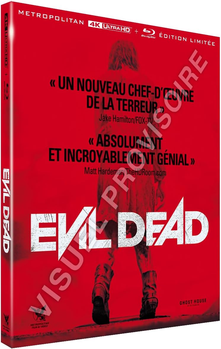 Evil Dead Burn Édition Collector SteelBook® 4K Ultra HD [4K Ultra HD + Blu-ray - Boît - Détails et caractéristiques
