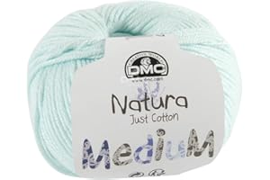 DMC - Natura Médium - Pelote de fil à tricoter et à crocheter | 100% coton - Idéal pour les vêtements | 50 g - 75 m | 27 coloris