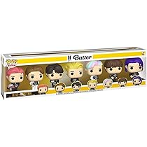 BTS - BTS Dynamite Exclusive Pop! Vinyl 7-Pack Figure : Amazon.it