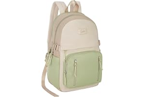 Genie Casual Backpack for Girls 17 In-20 Ltr with Laptop Sleeve, Two Compartments and Trolley Sleeve with Padded Shoulders Best for Books,Stationery,Lunch Box & Essentials