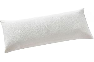 D DONEGAL COLLECTIONS Donegal Collections - Almohada Viscoelastica 135 cm - Almohada con Copos 100% Viscoelásticos - Tejido Strech de Gran Adaptabilidad, Termoregulable, Antiacaros - Fabricado en España