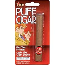 Faux Cigare P'tit Clown - Accessoire Déguisement Gangster - 11x3cm - Marron